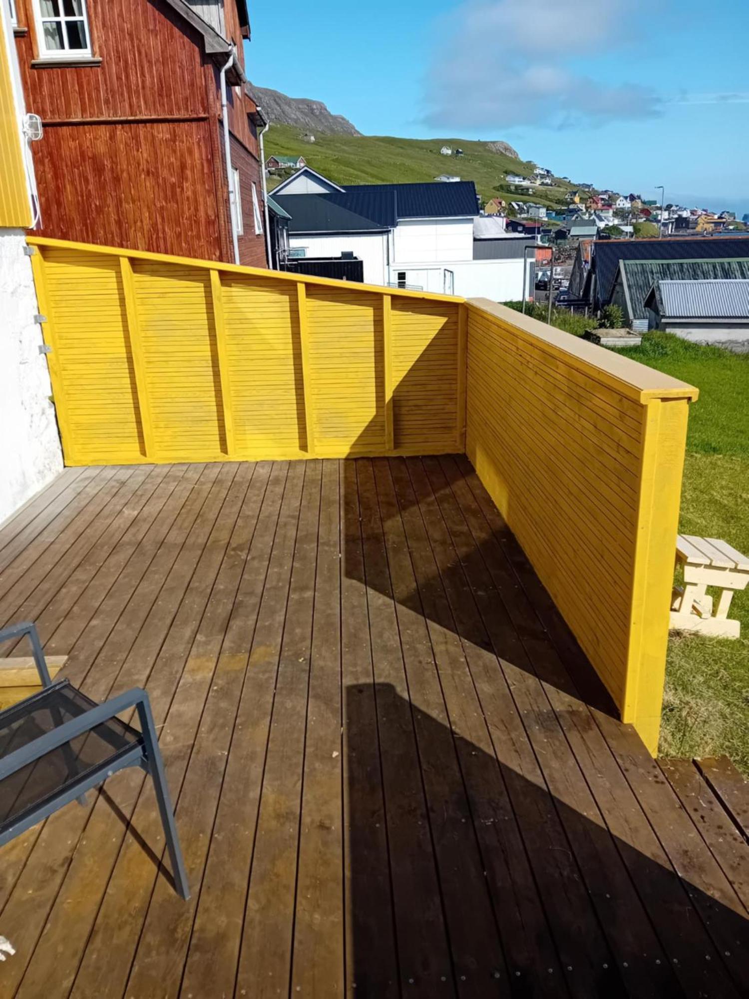 Willa Det Lille Gule Hus Trongisvágur Zewnętrze zdjęcie